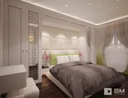 Photo of a bedroom in a panel apartment