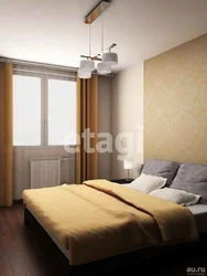 Photo of a bedroom in a panel apartment