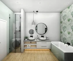 Bathroom Design 4 Sq M With Toilet And Bathtub