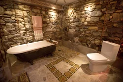 Bathroom Design With Stone Photo