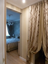 Дизайн штор для дверей в спальню