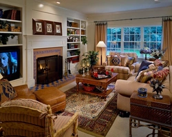 American living room photo