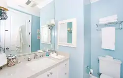Дызайн аздаблення сцен у ванным пакоі