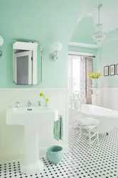 Bathroom mint design