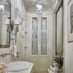 Bathroom in Provence style photo