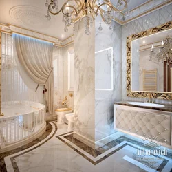 Photo Bath In Art Deco Style