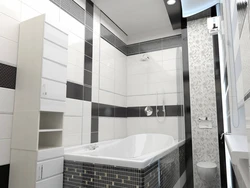 Ванная Комната В Хрущевке Дизайн Черно Белая