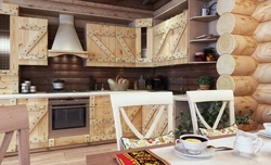 Wooden Kitchen Furniture Photo