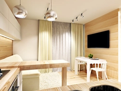 Room design 14 square meters kitchen