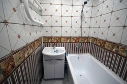 Paneling toilet bath photo