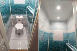 Panelli tualet hamamı fotoşəkili