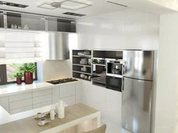 Kitchen Design 16 M2 In A Modern