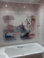 Фота пластык з малюнкам у ванную