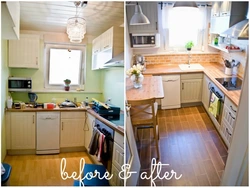 How to remodel an old kitchen photo