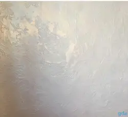 Wet Silk Decorative Plaster In The Kitchen Interior