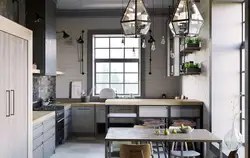 Kitchens In Loft Style Corner Photo Design