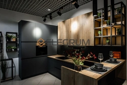 Кухни в стиле лофт угловые фото дизайн