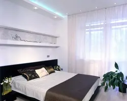 Photo Of Suspended Ceilings In A White Bedroom
