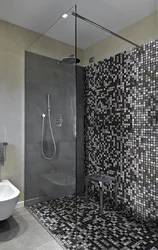Small bathroom mosaic photo