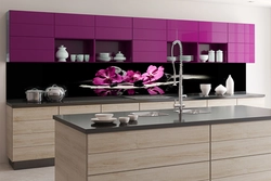 Decorative panels for the kitchen photo