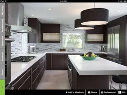 Home kitchen design photo