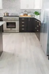 Modern Linoleum In The Kitchen Interior