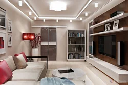 Living room design 22 square meters