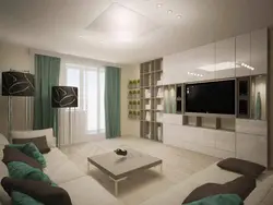 Living room design 22 square meters