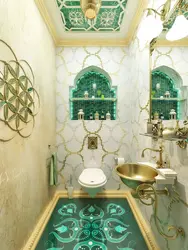 Bathroom according to oriental photo