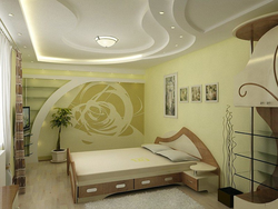 Plasterboard Ceilings Photos For The Bedroom With Your Own Lighting