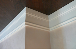 Ceiling plinth in the kitchen photo