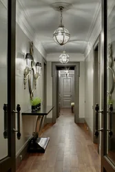 Chandeliers for the hallway and corridor photos real in the apartment