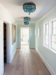 Chandeliers for the hallway and corridor photos real in the apartment