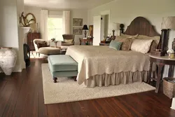 Carpet in the bedroom interior