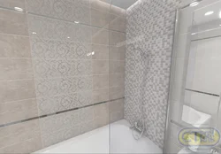 60X120 Tiles In The Bathroom Photo