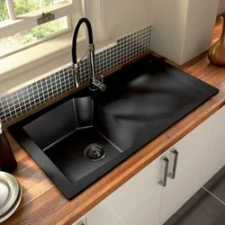 Kitchen design interior sink