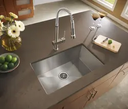 Kitchen design interior sink