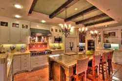 Spanish style kitchen design