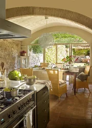 Spanish style kitchen design