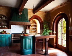 Кухня в испанском стиле дизайн