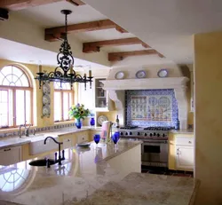 Spanish style kitchen design