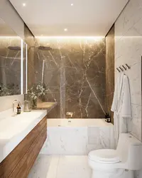 Bathroom Tiles Marble And Wood Photo