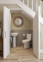 Bathroom Under Stairs Design