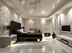 Bedroom living room wallpaper design