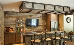 Kitchen with bar design