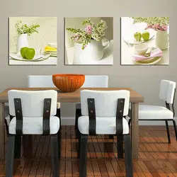 Painting For The Kitchen In A Modern Style Above The Table Photo