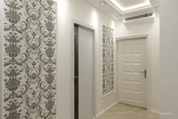 How To Combine Wallpaper In The Hallway Photo