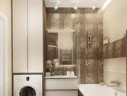 2 By 2 Bath Design Without Toilet With Washing Machine