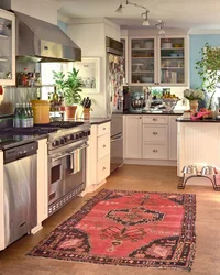 Kitchen Design With Carpet On The Floor