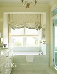 Занавески В Ванной Комнате На Окно Фото